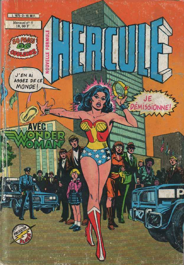 Une Couverture de la Série Hercule Wonder Woman